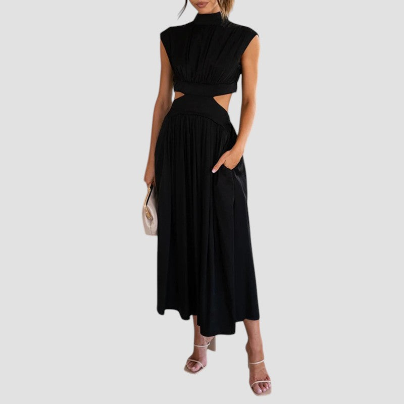 Rosa Mock Neck Dress