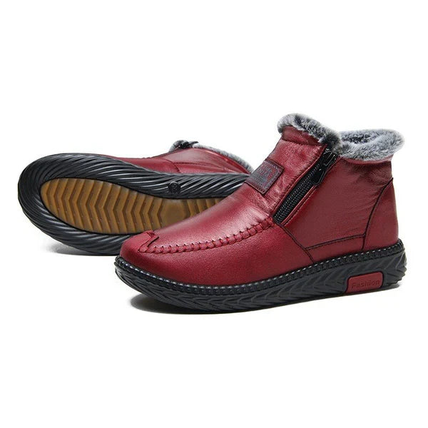 Rustan Wool Leather Waterproof Ankle Boot