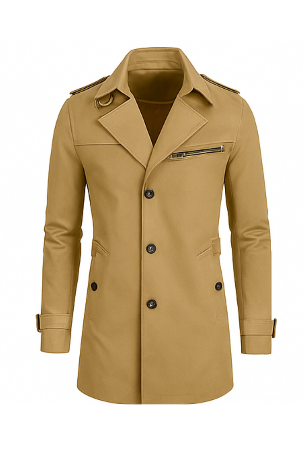 Johnson Shirt Dunkelbeige