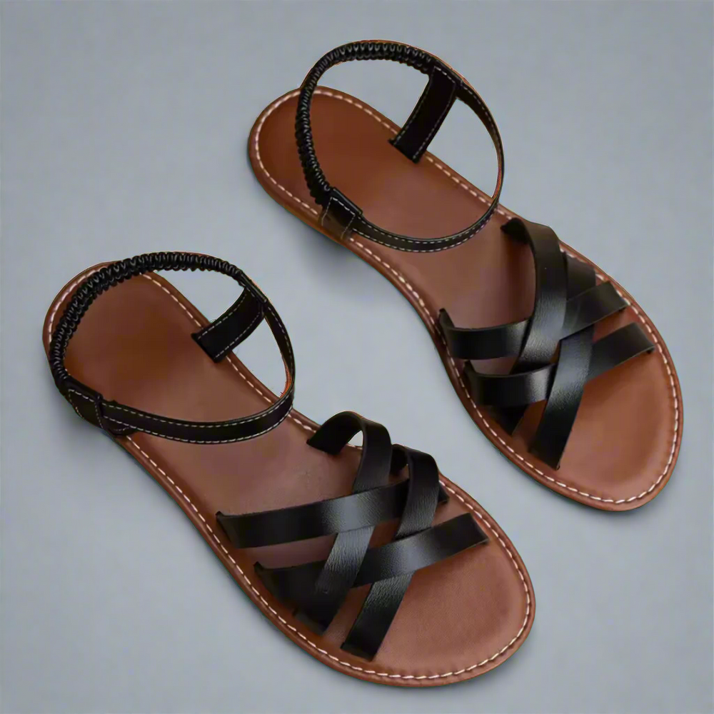 Vendela Comfort Strappy Open-Toe Adjustable-Strap Sandals