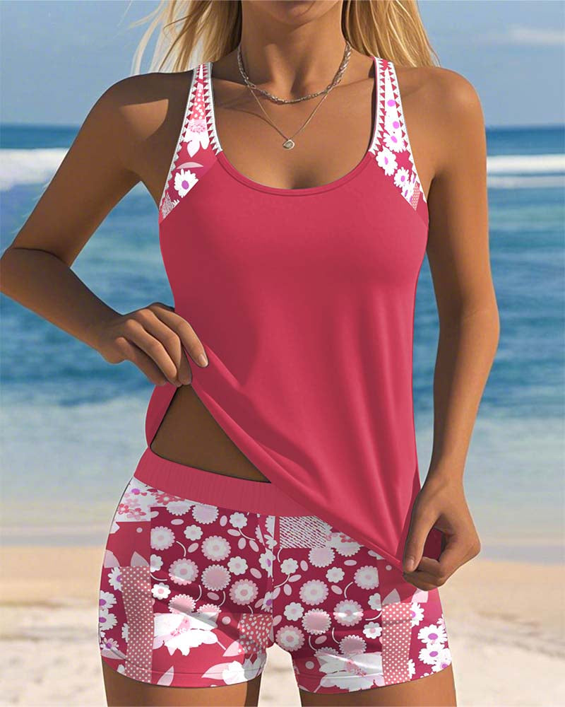 Evelyn Floral Beach Set