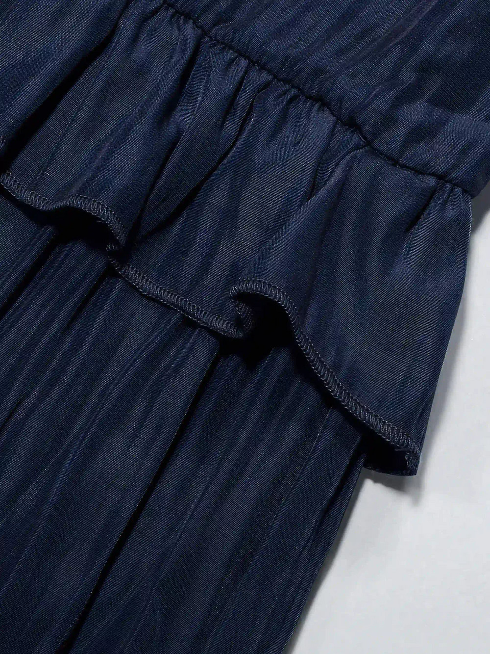 Vesa Ruffled Flowing Dress