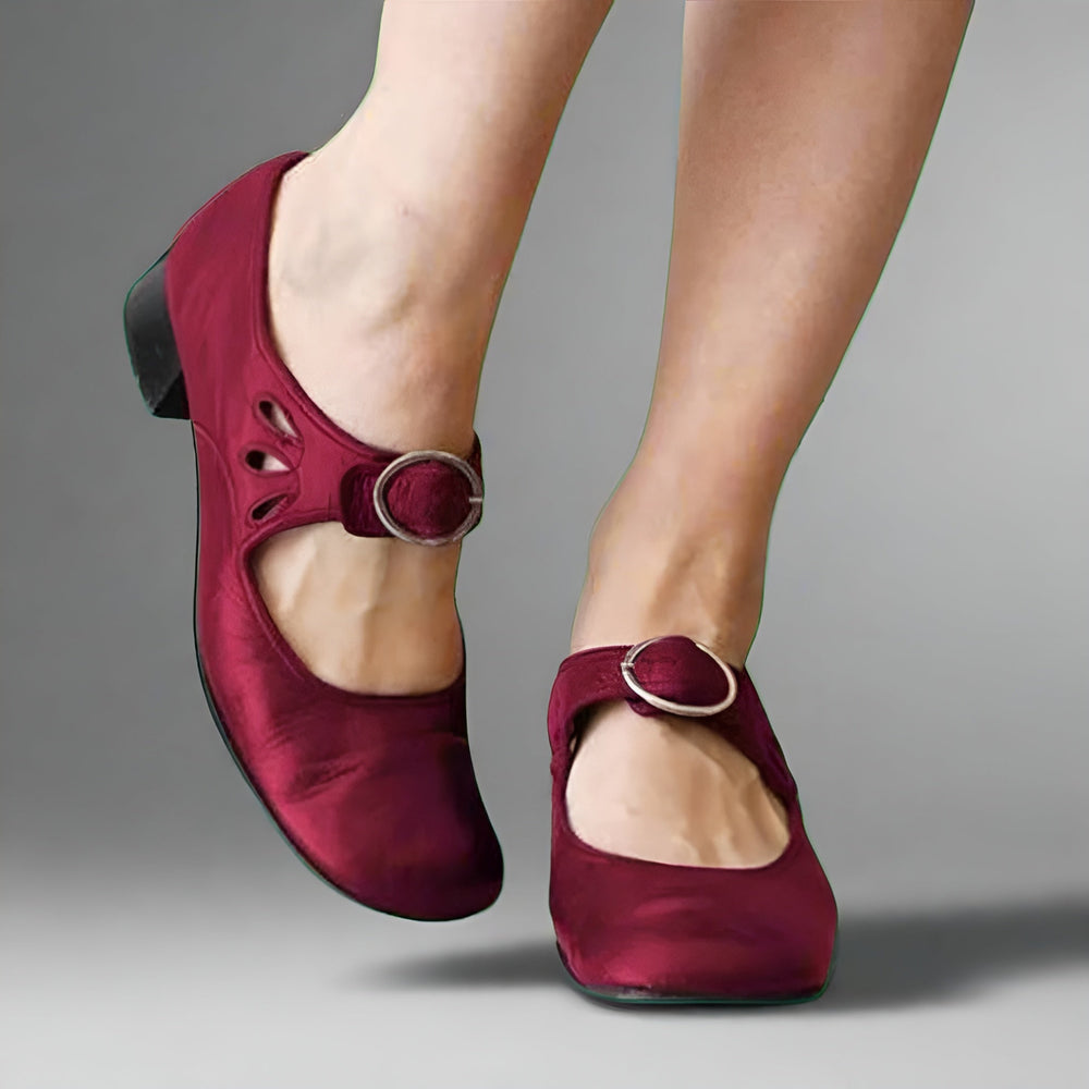 Sandell Orthopedic Leather Wedge