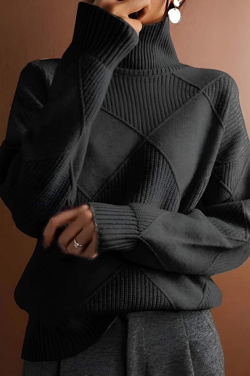Denisse Pullover | Black