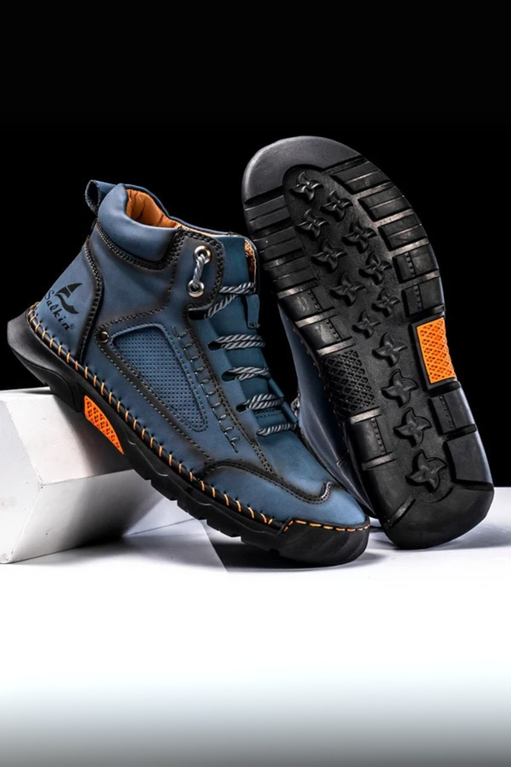 Moriarty Leather High-Top Shoes