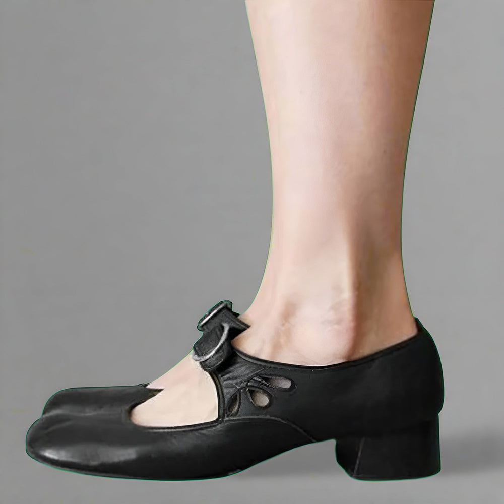 Sandell Orthopedic Leather Wedge