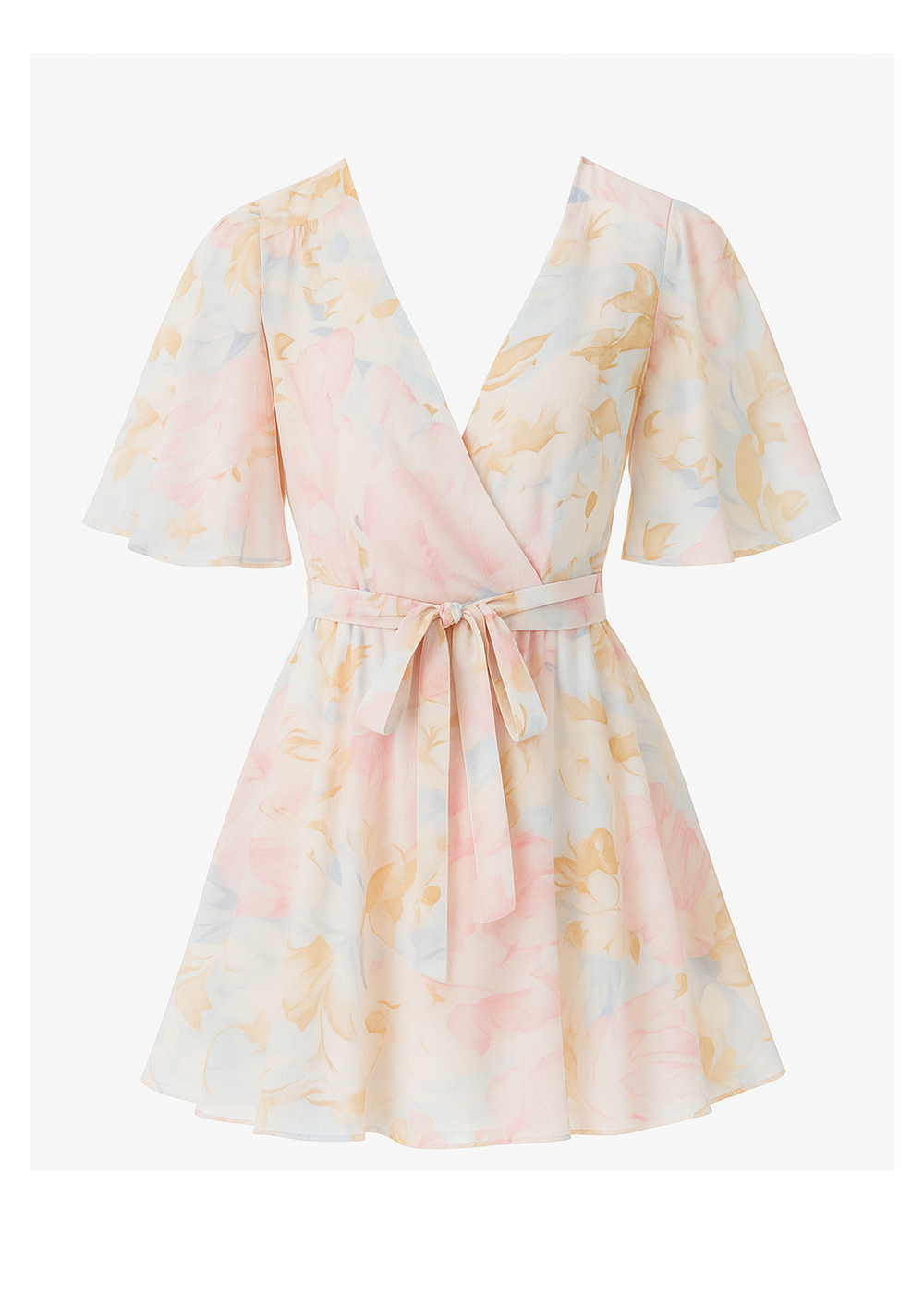 Seraphel Mini Floral-Print Dress for Summer