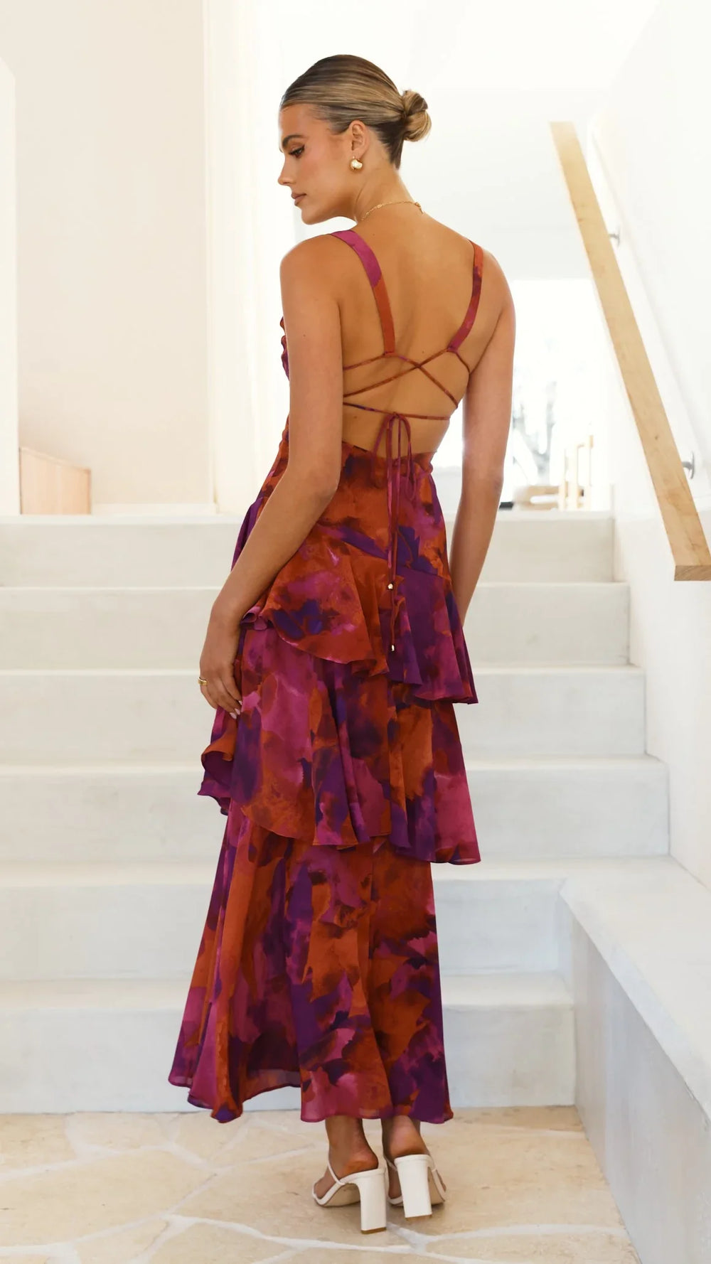 Cleo Flowing Evening Dress