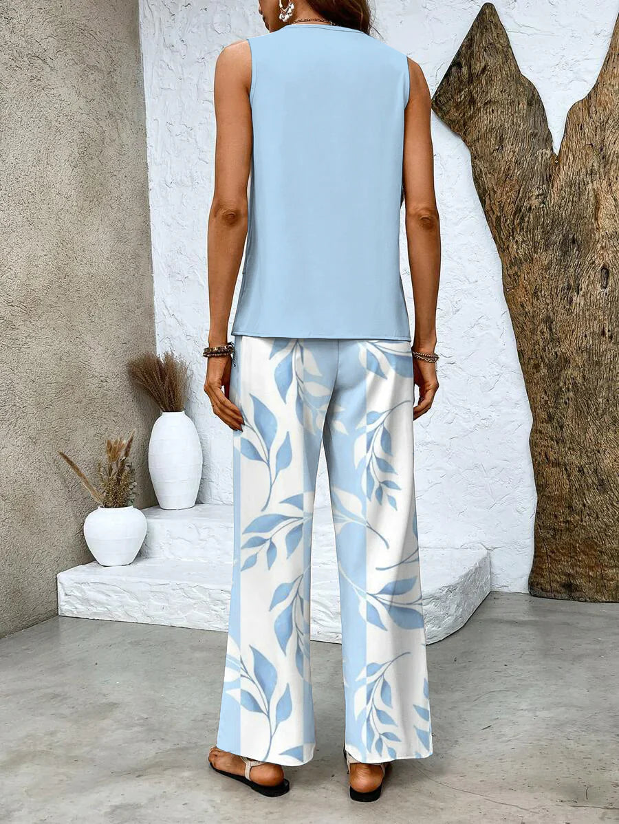 Colette Floral Two-Piece Set