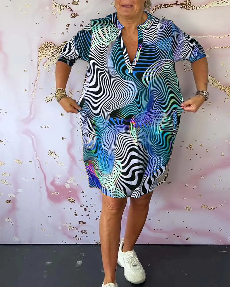 Ria V-Neck Dress
