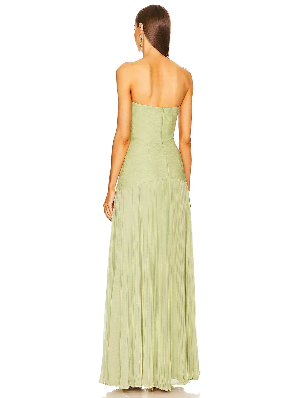 Sabrina Sleeveless Drop-Waist Maxi Dress