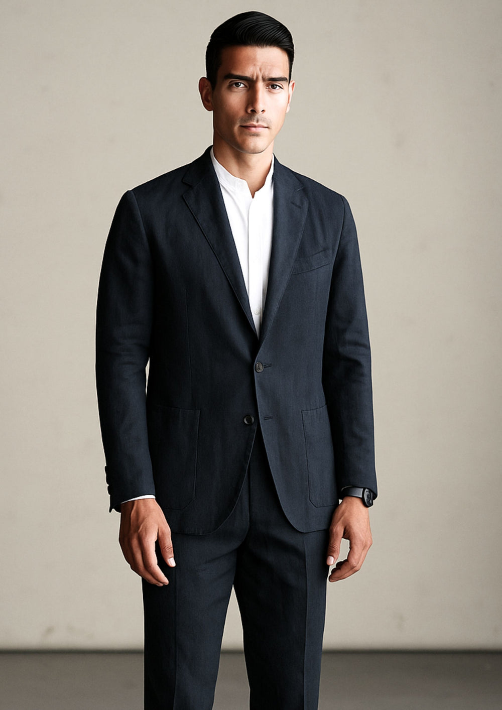 Zephyr Tailored Linen Two-Piece Set for Resort Days