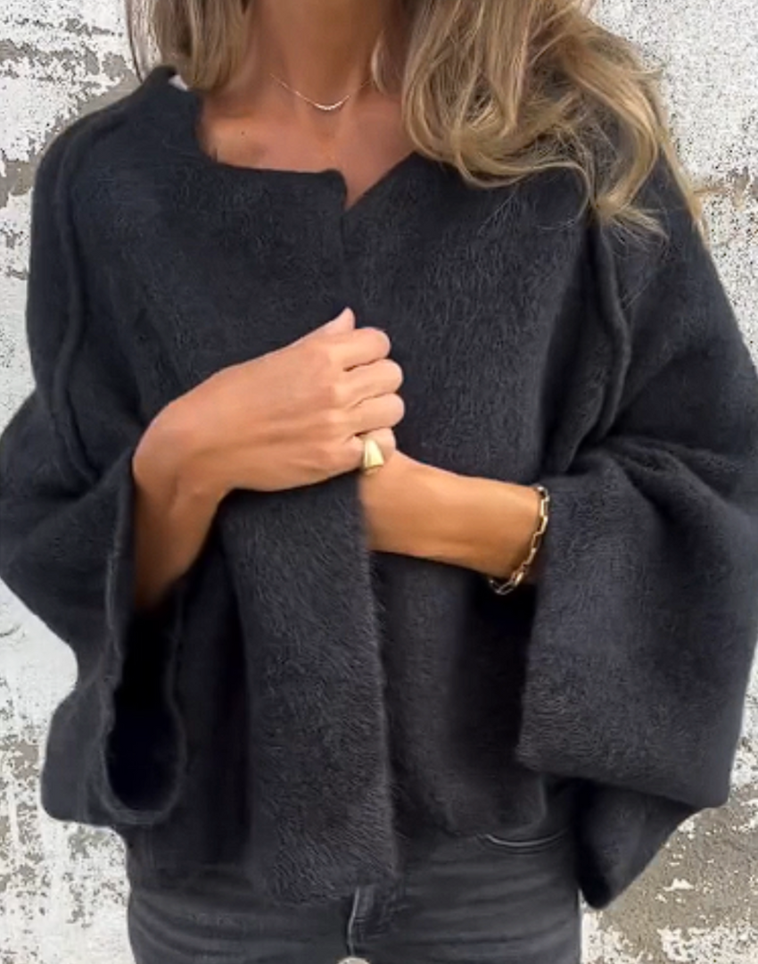 Michelle Premium Knit Coat for Cozy Everyday Style