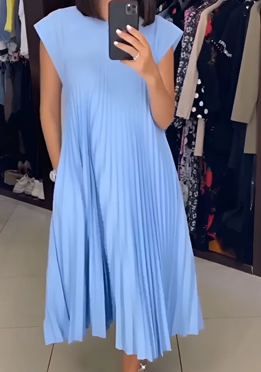 Simone Pleated Dress