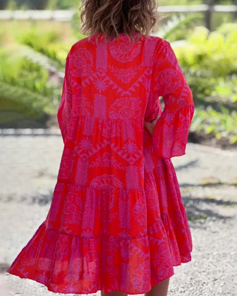 Esme Elegant Boho-Chic Dress