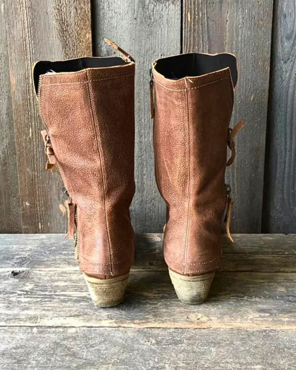 Vesna Warm-Lined Cowboy Boots