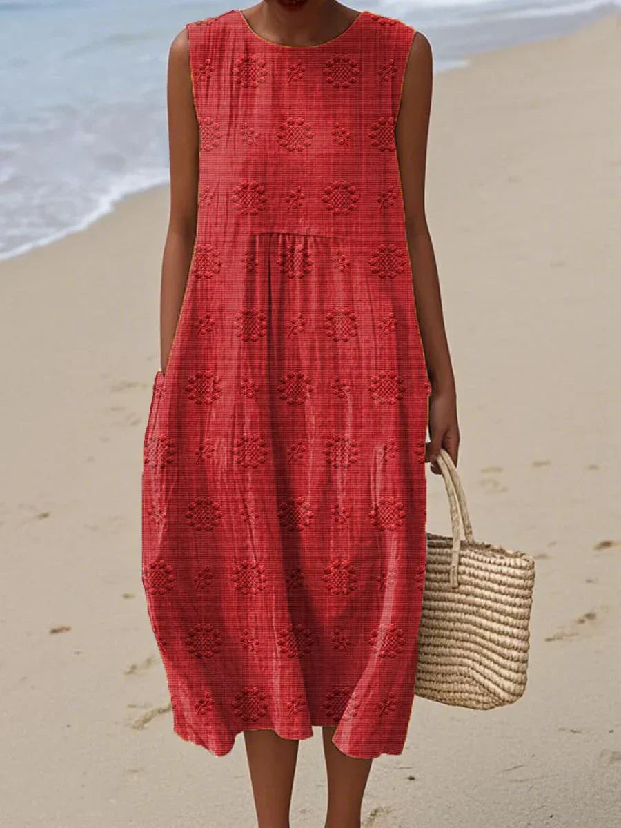 VanDeZaar Sleeveless Pocket Dress