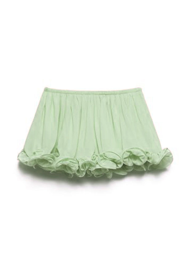 Romantic Drama Ruffle Shorts
