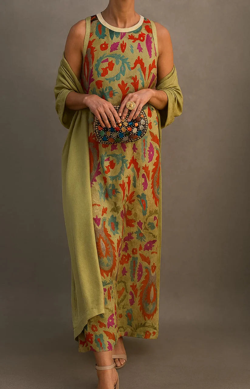 Isolda Timeless Grace Dress with Stole
