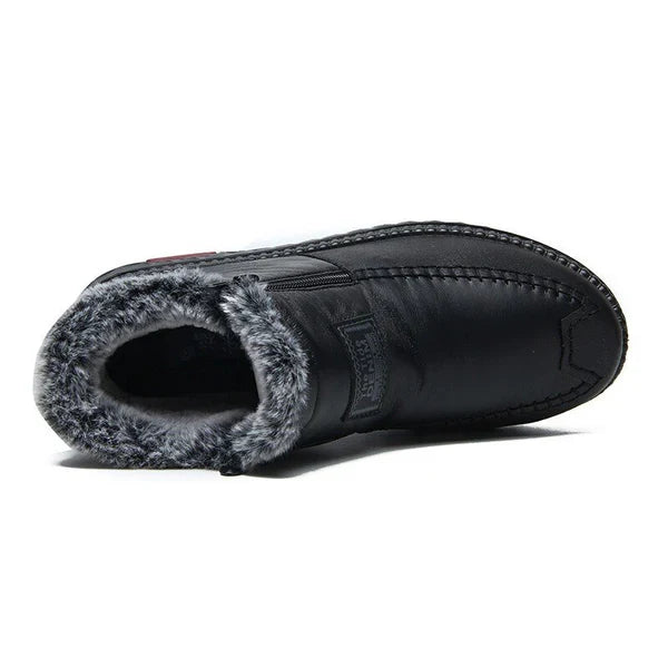 Rustan Wool Leather Waterproof Ankle Boot