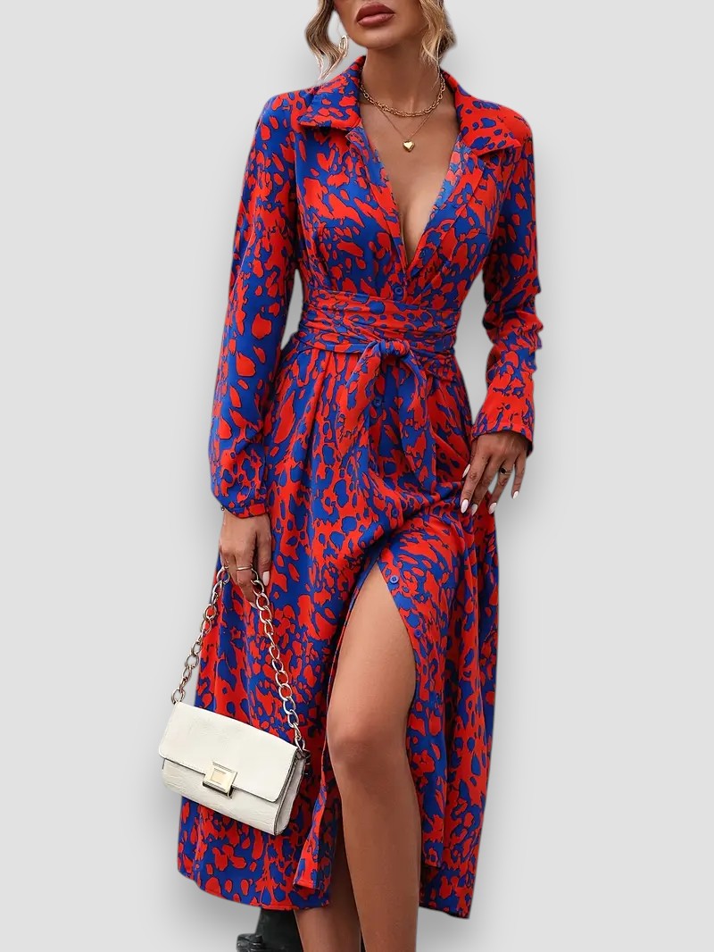 Francesca V-Neck Dress