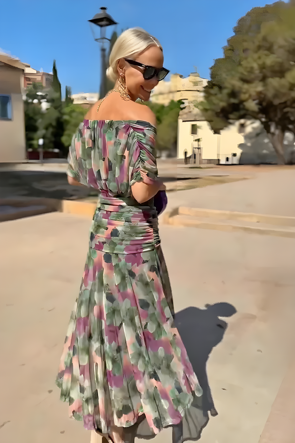 Selma Floral Maxi Dress