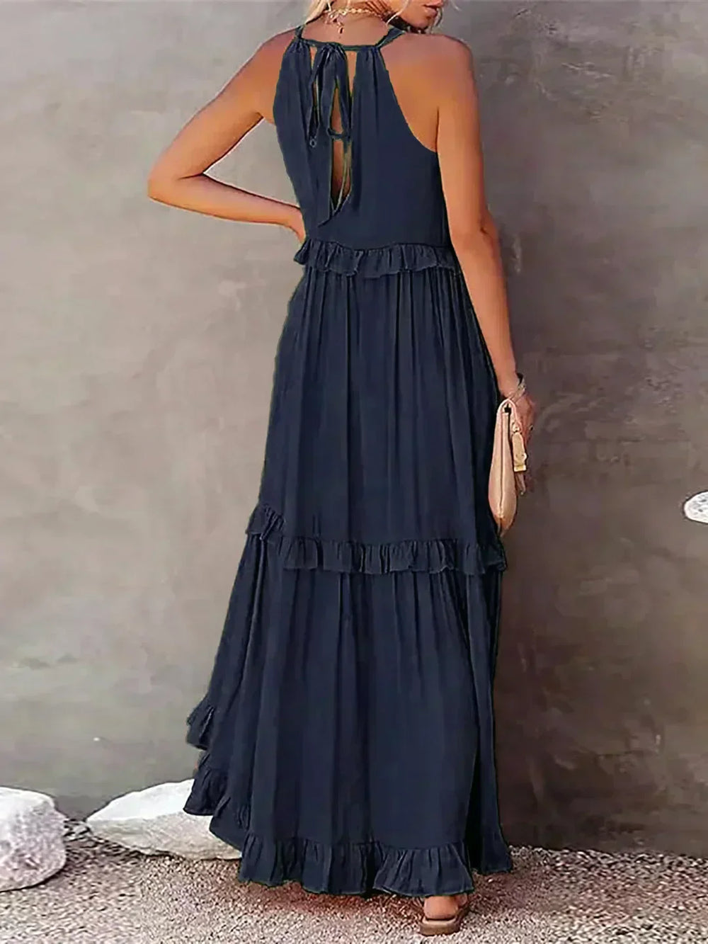 Sarah Maxi Dress Halter