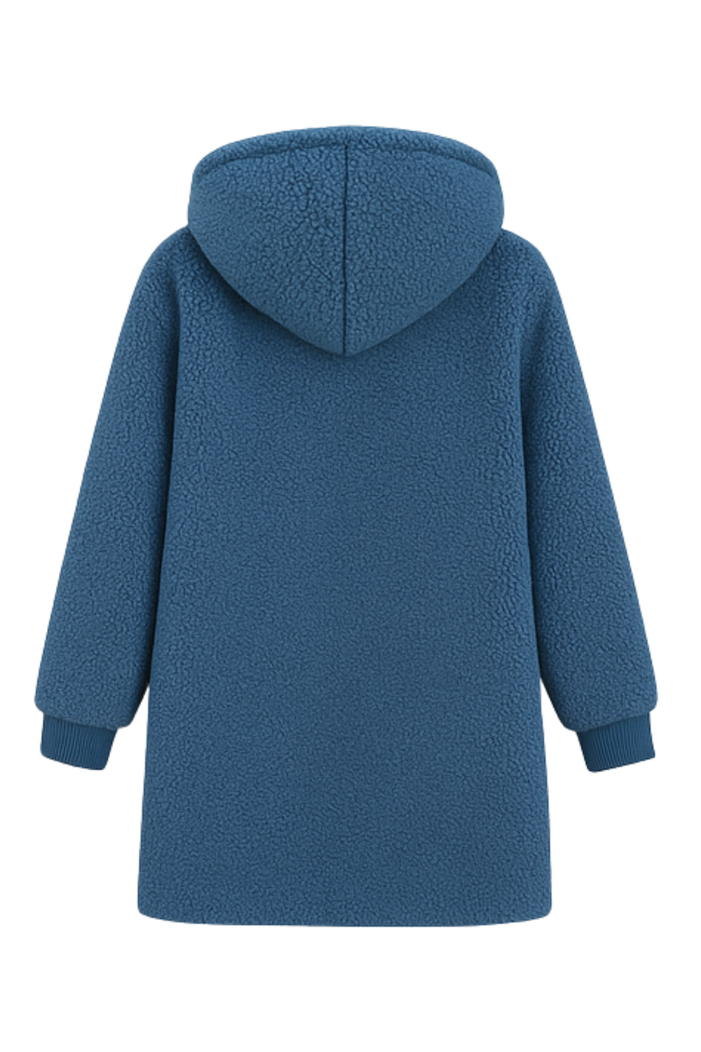 Serena Cozy Fleece Jacket Blau