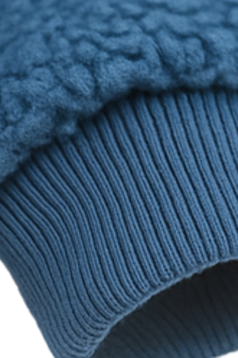 Serena Cozy Fleece Jacket Blau
