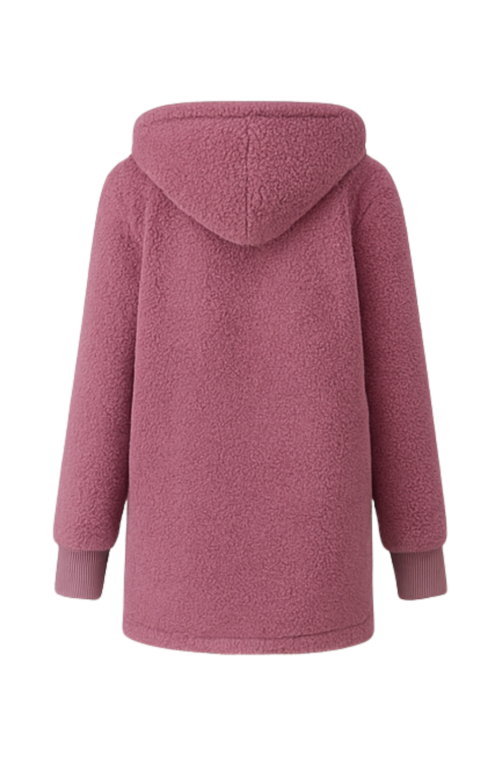 Serena Cozy Fleece Jacket Rosa