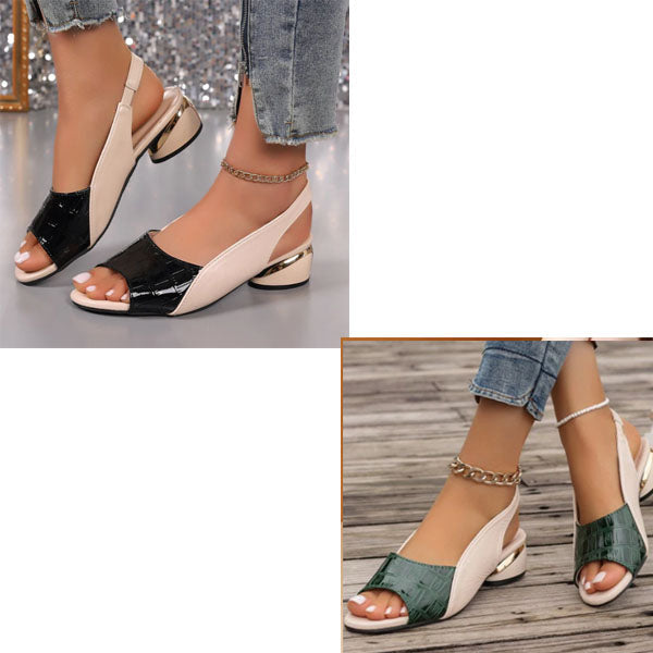 Leonie Block-Heel Comfortable Sandal