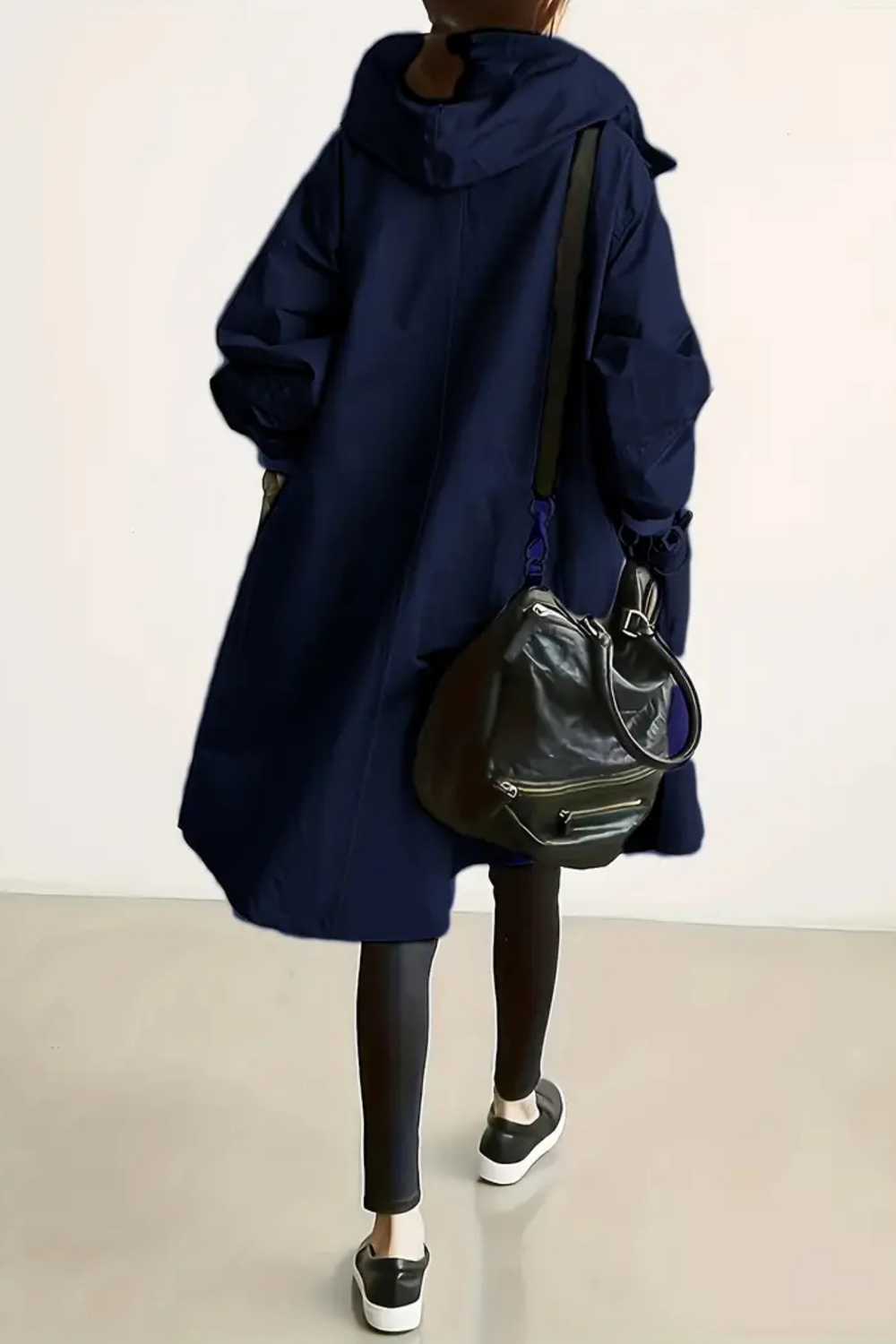 Dolly Modern Trench Coat Marineblau