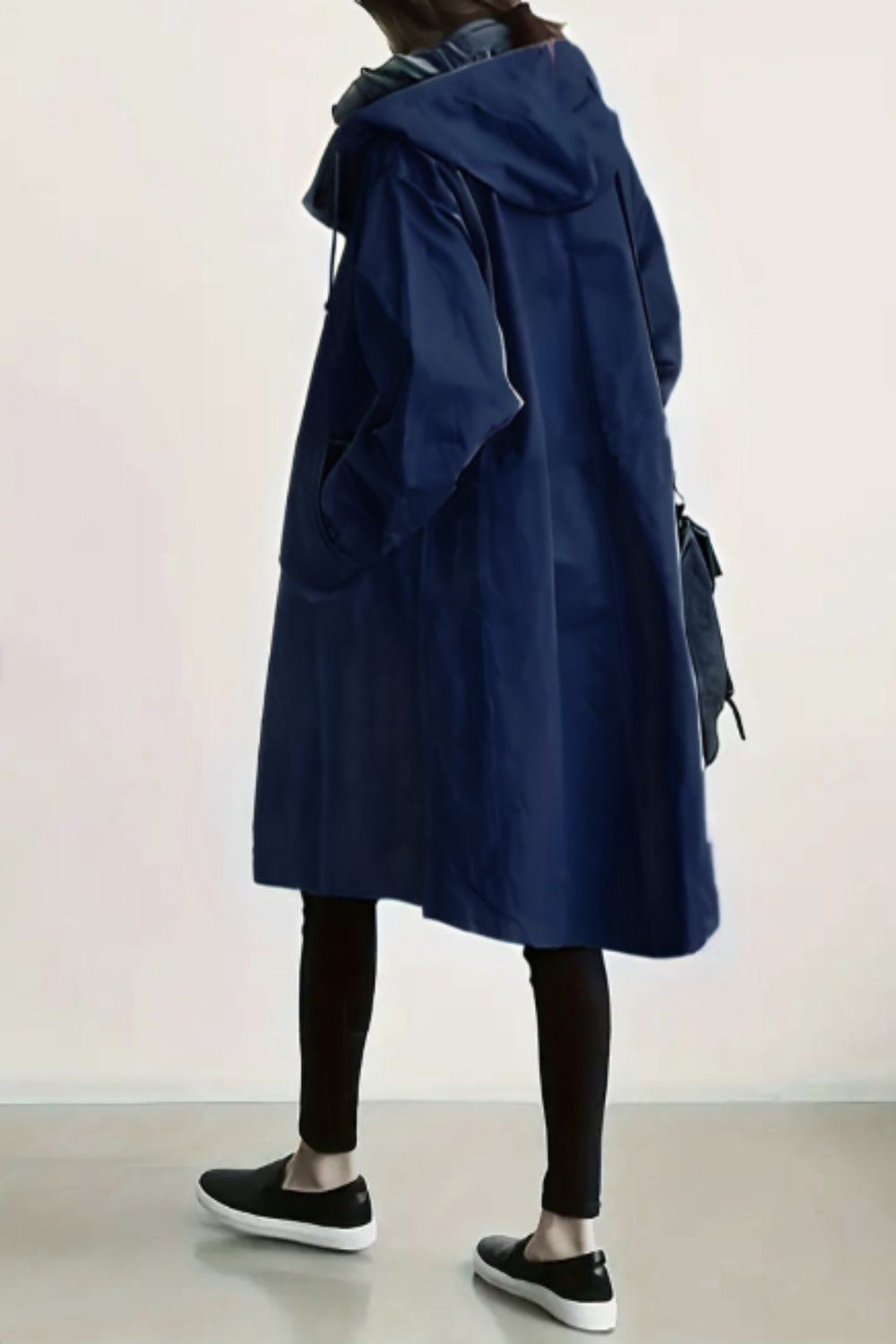 Dolly Modern Trench Coat Marineblau