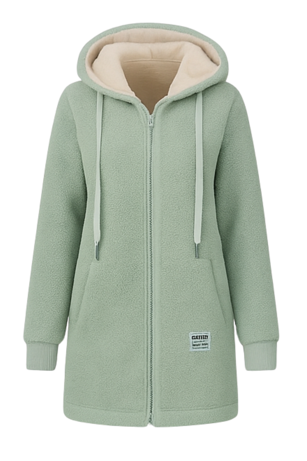 Serena Fleece Jacket in Green