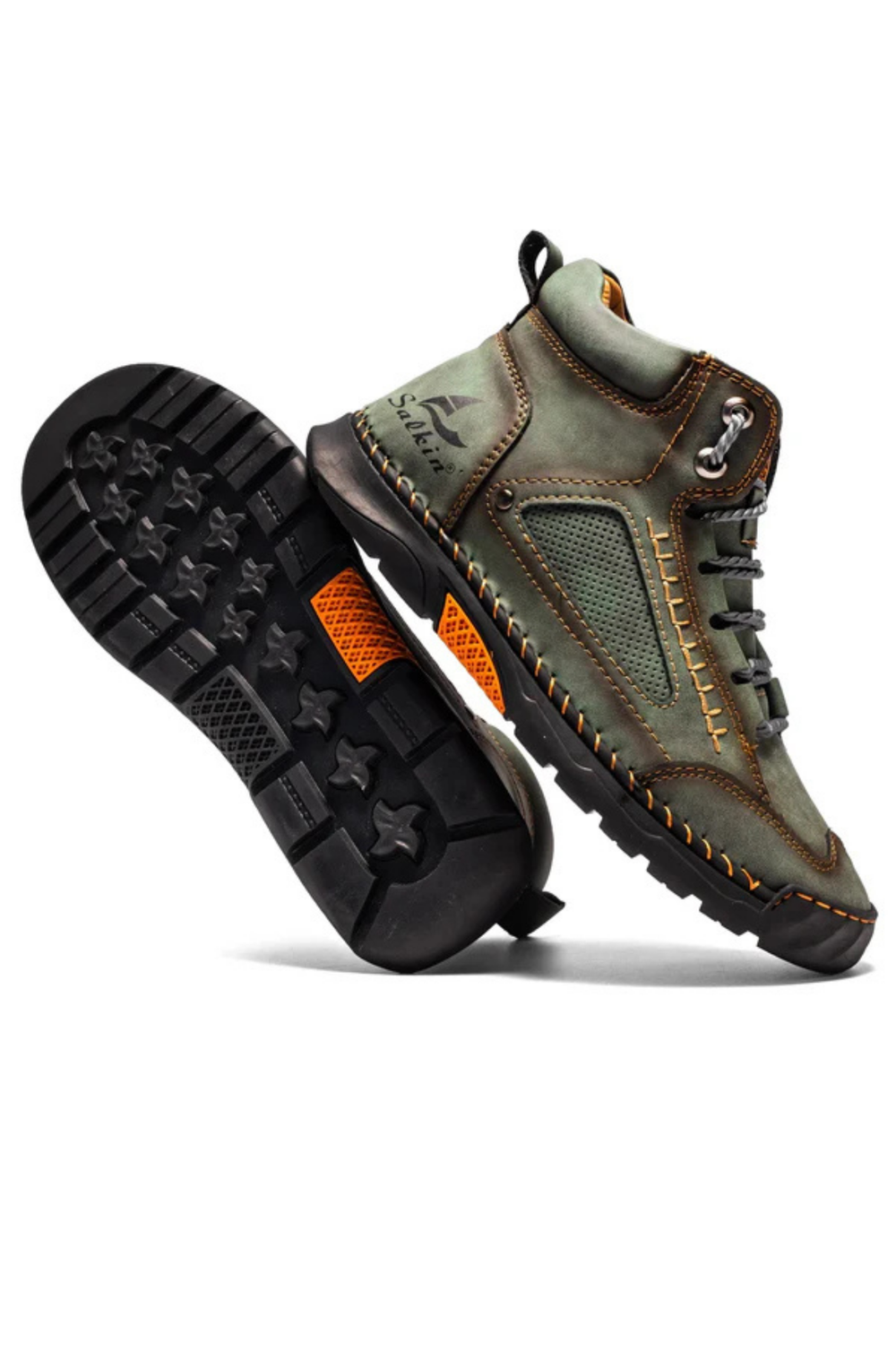 Moriarty Leather High-Top Shoes