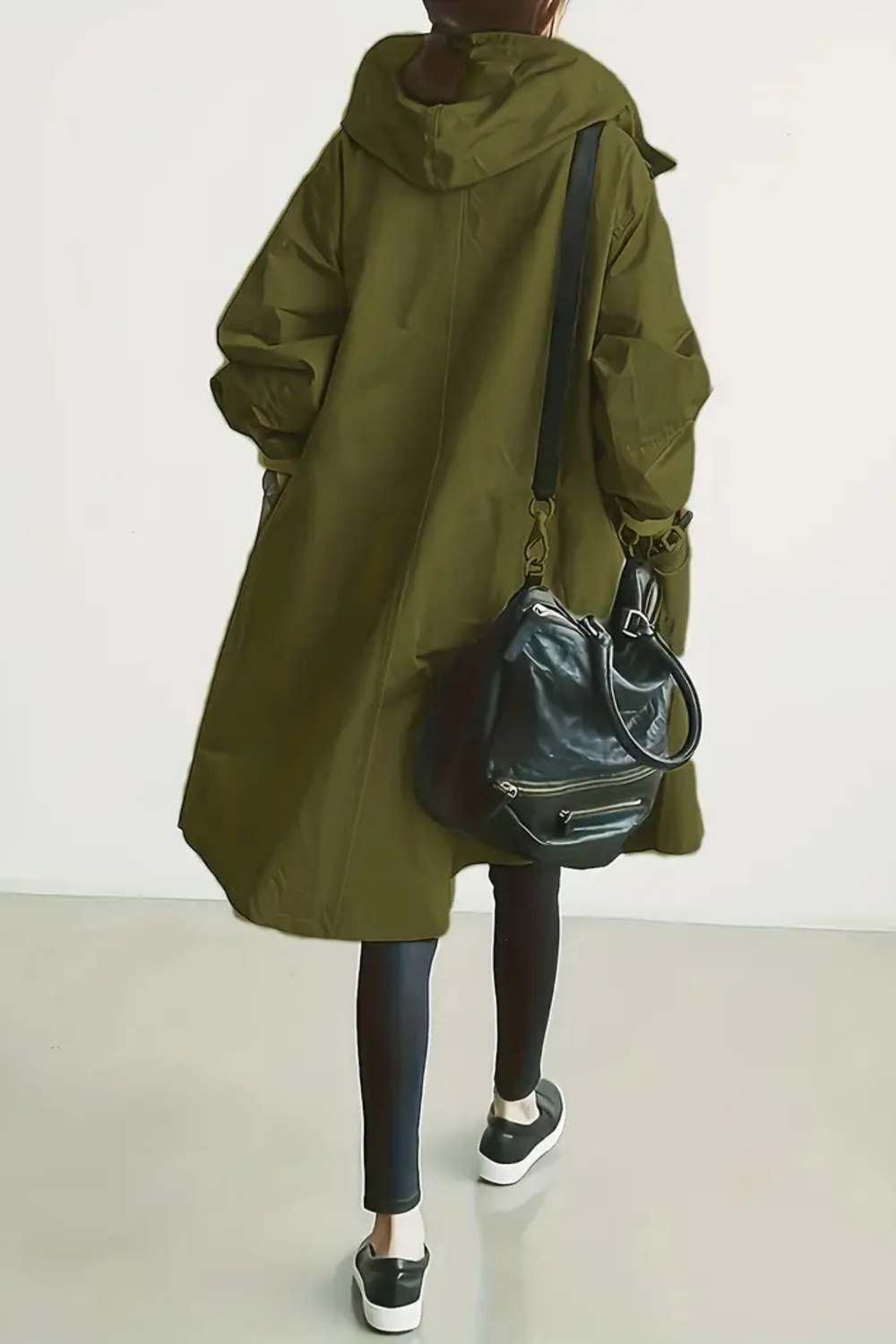 Dolly Modern Trench Coat Oliv