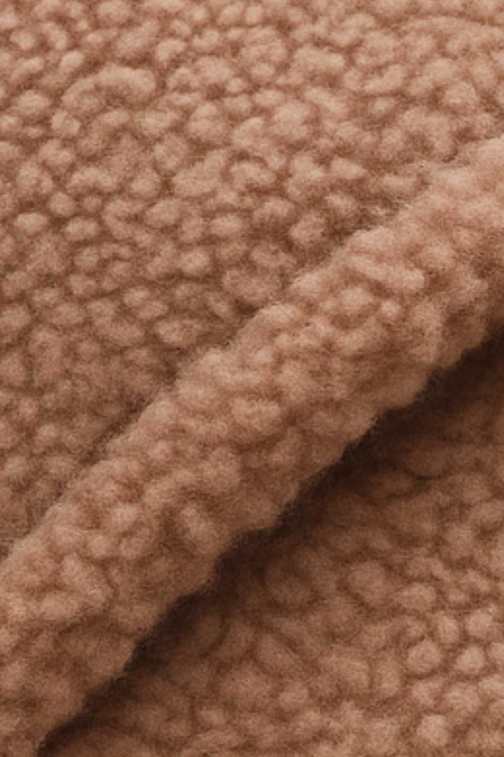 Serena Cozy Fleece Jacket Braun