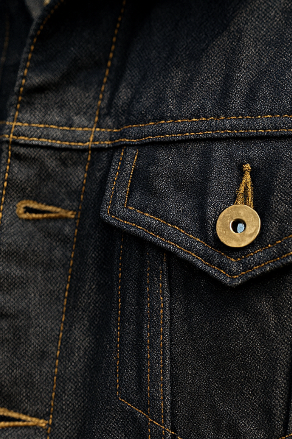 Elijah Classic Denim Blue Cotton Casual Stylish Jacket