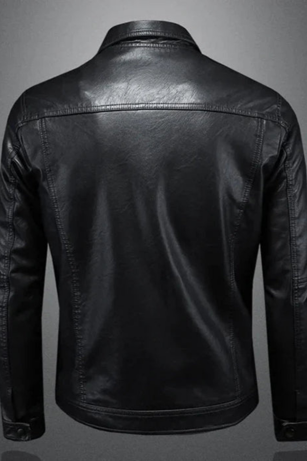 Robin Rider Leather Jacket Schwarz