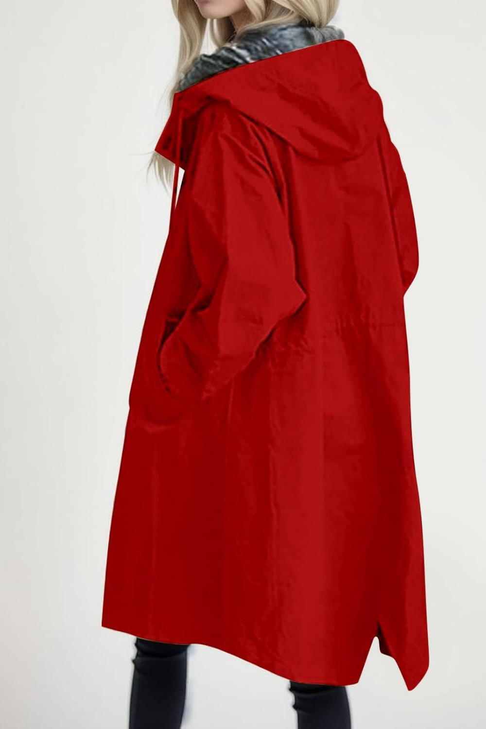 Dolly Modern Trench Coat Rot