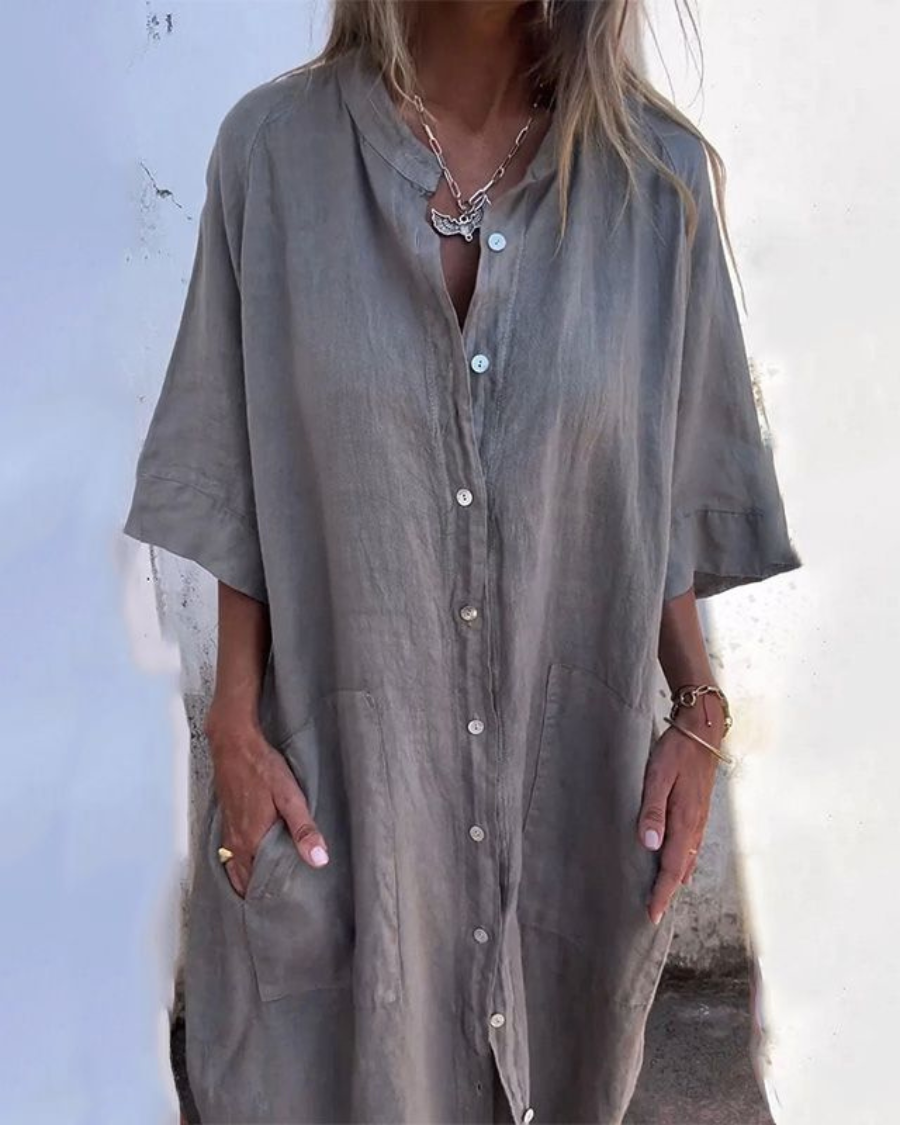 Azalea Casual Shirt Dress