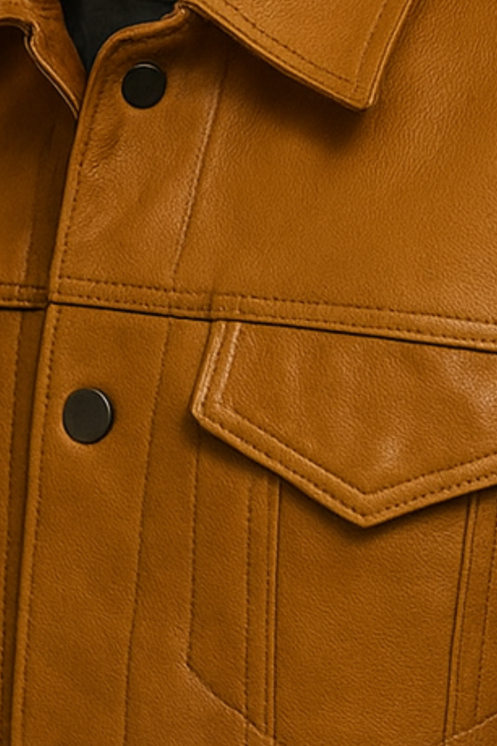 Robin Rider Leather Jacket Braun