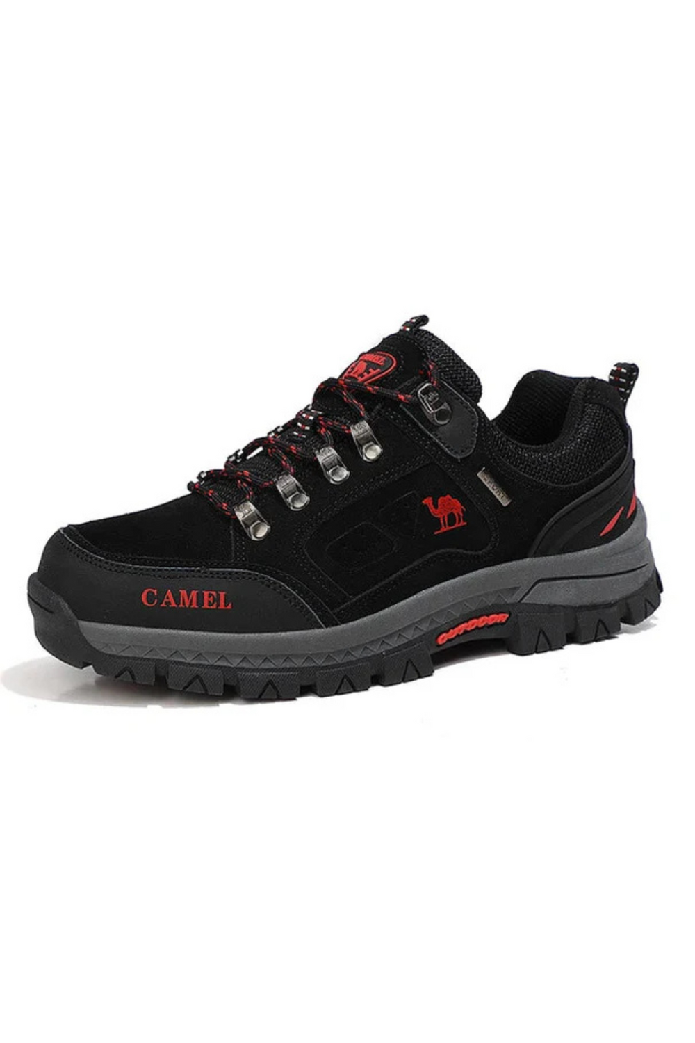Amelio Innovative Hiking Boot Schwarz Rot