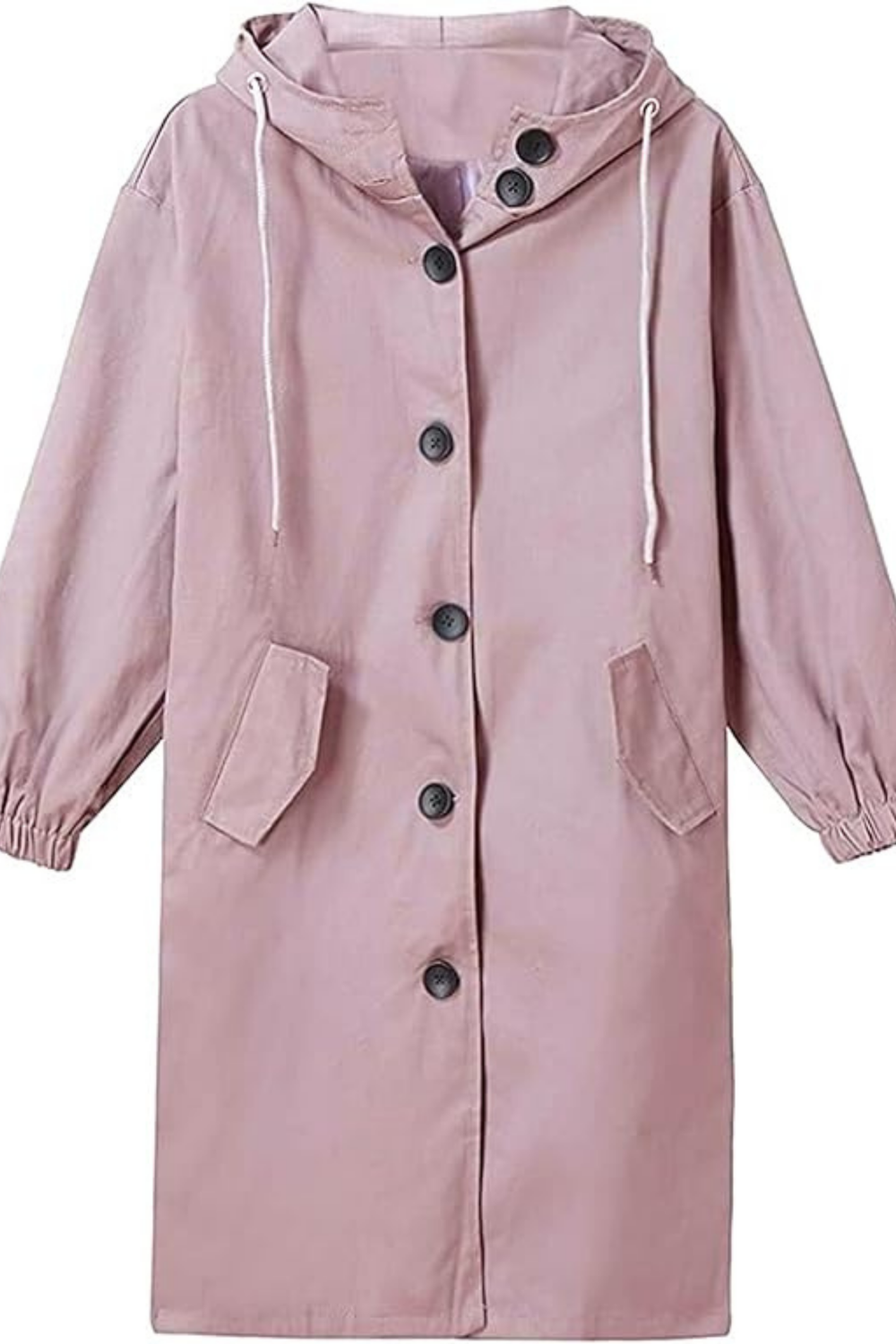 Dolly Stylish Trench Coat Pink