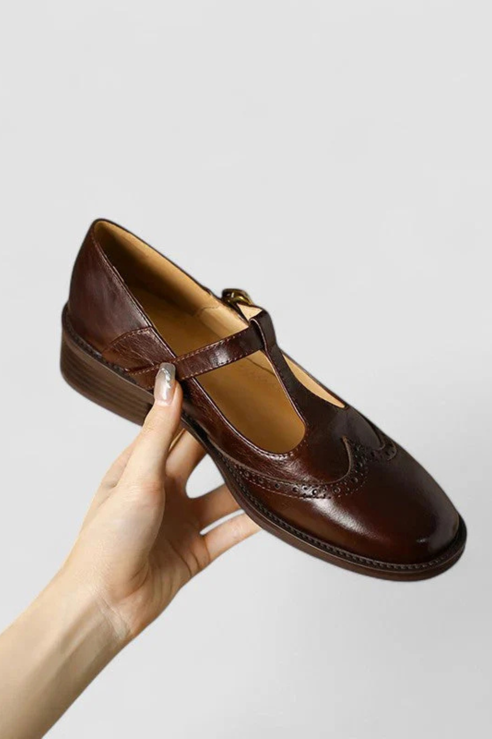 Livia Classic Strappy Leather Comfortable Sandal Shoes