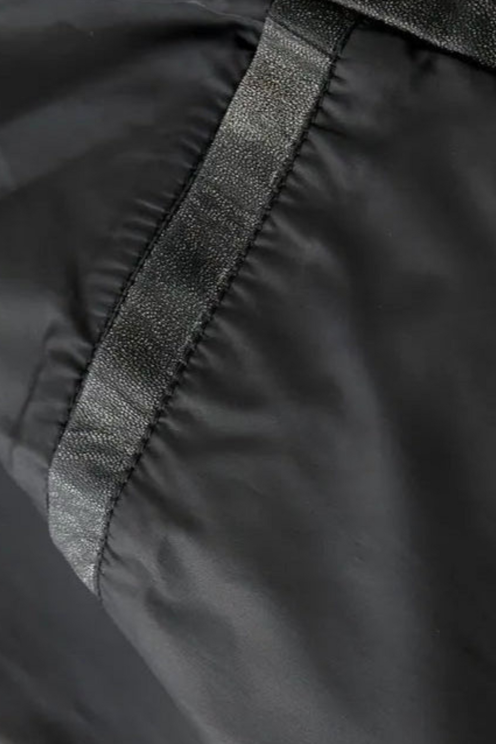 Oliver Engineered-Collar Leather Jacket Schwarz