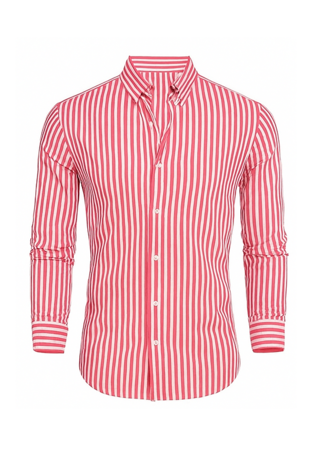 William Striped Dress Shirt Pink