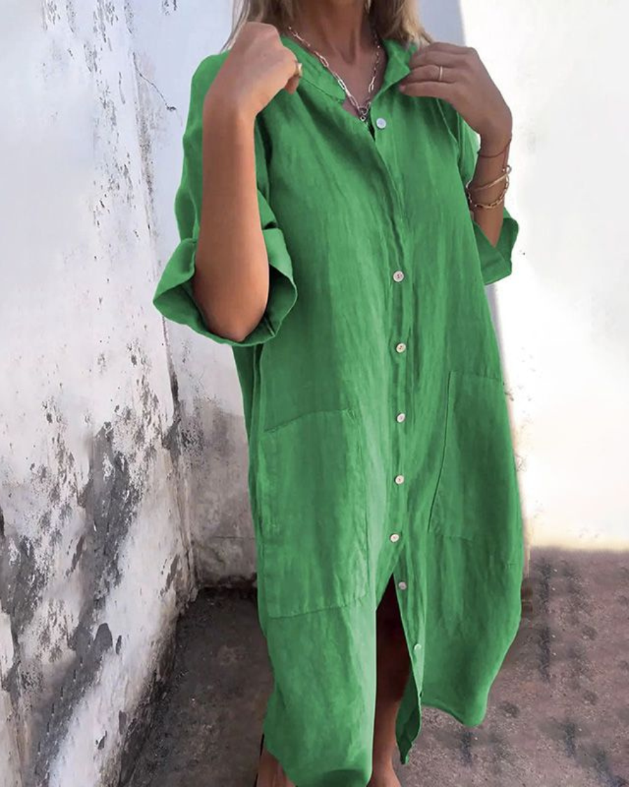 Azalea Casual Shirt Dress