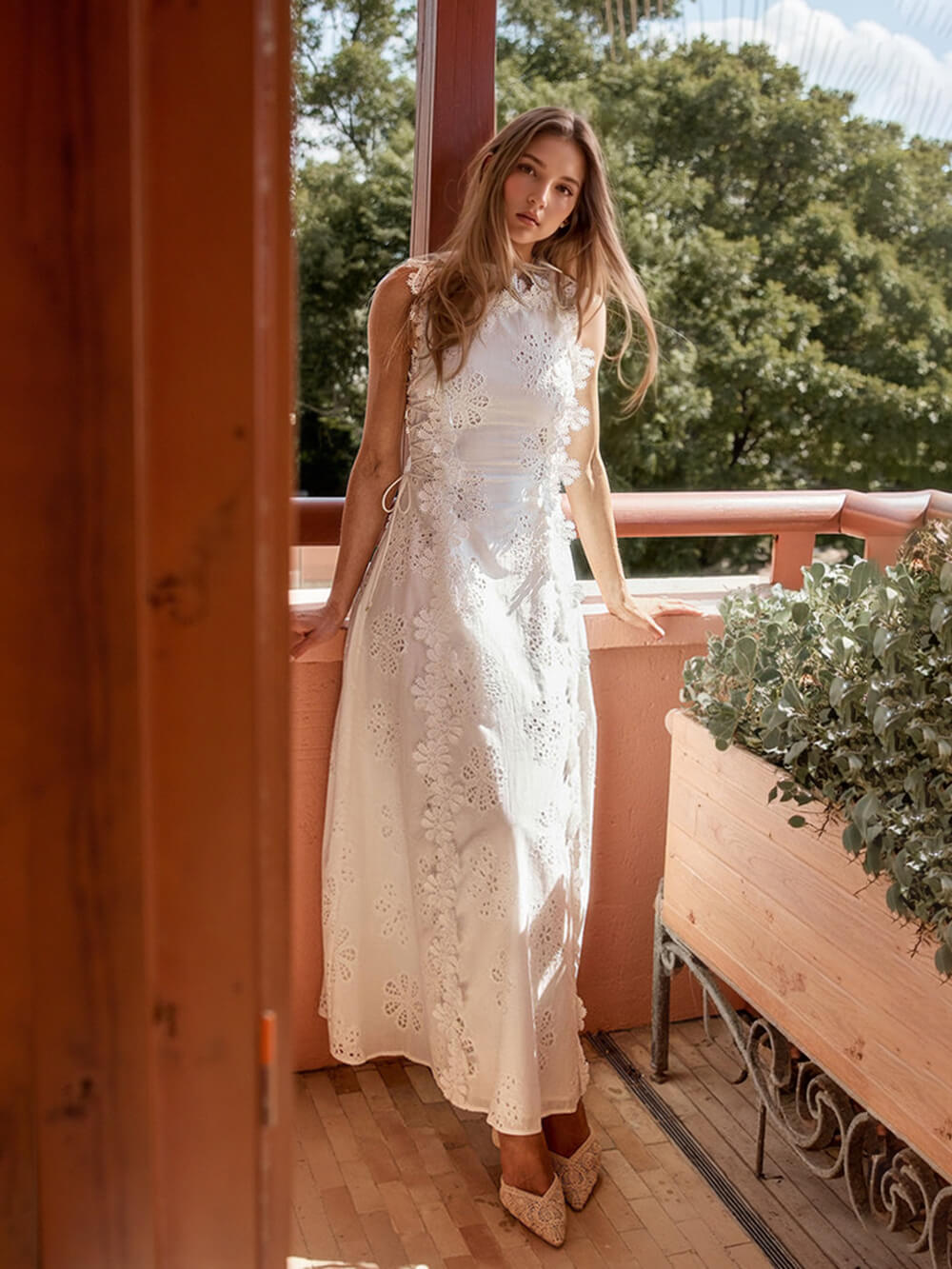 Greta Cut-Out Evening Dress