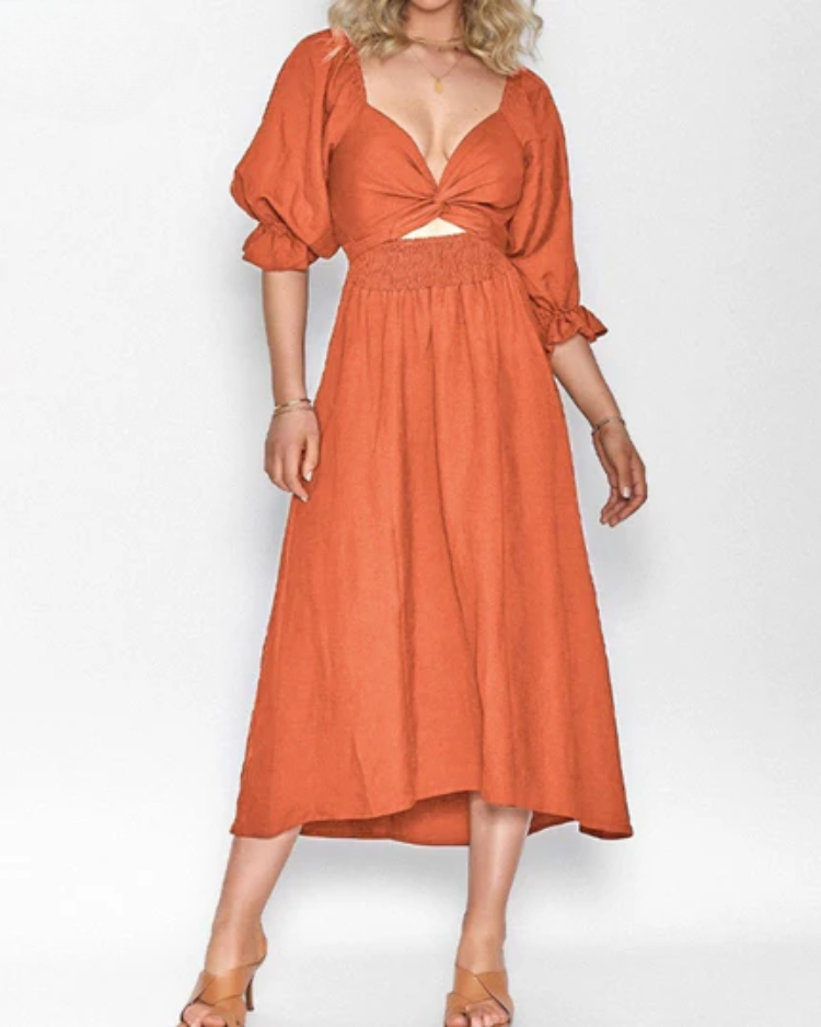 Diana Ruffle Dress
